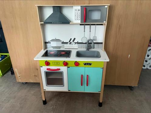 Speelgoed keuken, Kinderen en Baby's, Speelgoed | Speelkeukens, Speelkeuken, Hout, Ophalen