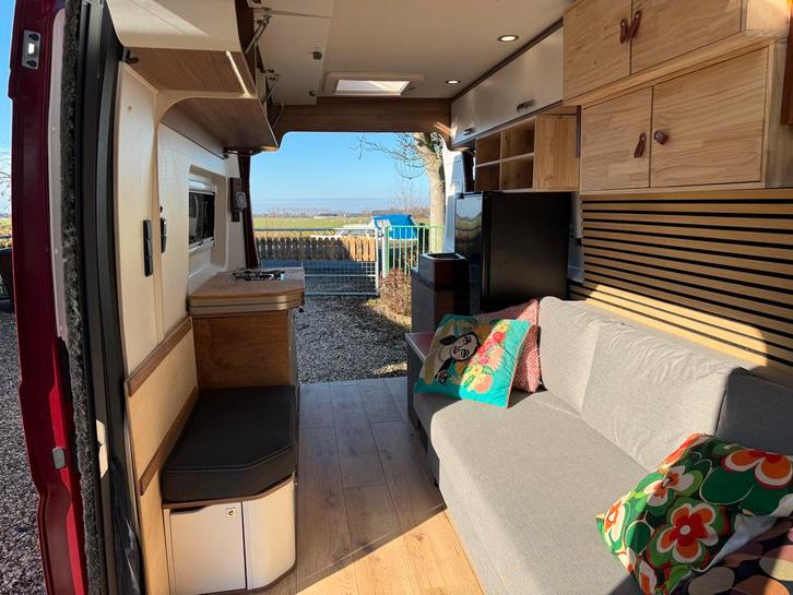 De PERFECTE buscamper voor 2 personen ( Fiat / Pilote 2021 ), Caravans en Kamperen, Campers, Particulier, tot en met 2, Buscamper of Camperbus