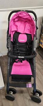 Roze buggy, Kinderen en Baby's, Buggy's, Ophalen of Verzenden, Zo goed als nieuw, Overige merken, Regenhoes