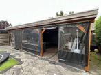 Overkapping van douglas hout met berging, Tuin en Terras, Ophalen, Gebruikt, Veranda