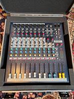 Soundcraft EPM 8 mengtafel in flightcase, Muziek en Instrumenten, Ophalen of Verzenden, Gebruikt, 10 tot 20 kanalen, Microfooningang