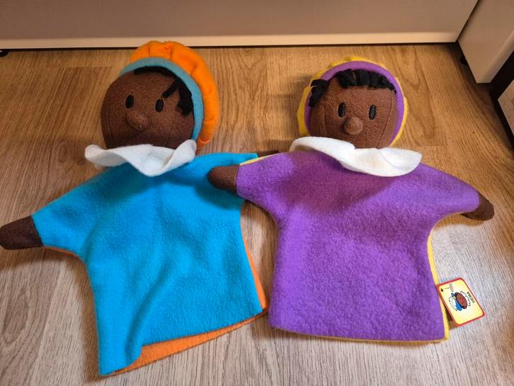 Zwarte piet handpop 2x hema, Diversen, Sinterklaas, Ophalen of Verzenden