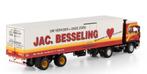 WSI DAF 3300 SPACE CAB + KLASSIEKE BOX TRAILER - DE DRIEBAN, Hobby en Vrije tijd, Modelauto's | 1:50, Wsi, ., Nieuw, Ophalen of Verzenden