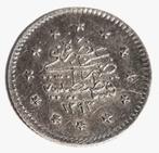 Ottomaanse Rijk zilveren Lira 1876  Prachtig, Postzegels en Munten, Ophalen of Verzenden, Midden-Oosten, Losse munt, Zilver