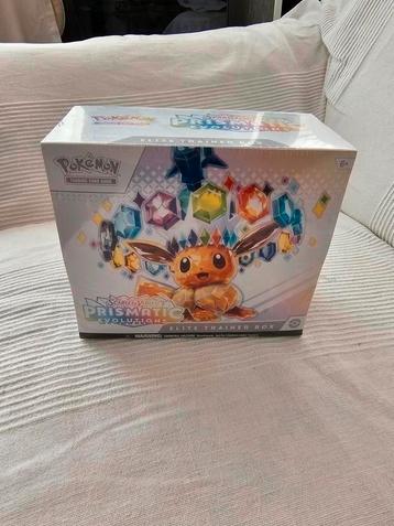Pokemon Prismatic Evolutions- Elite Trainer Box (ETB) sealed beschikbaar voor biedingen