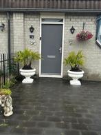 sierlijke Betonnen bloempotten 40x40 €60 & 60x50 €90, Ophalen, Tuin, Minder dan 60 cm, Rond