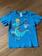 Blauw Tshirt maat 122/128draak met net: More Bugs, Kinderen en Baby's, Kinderkleding | Maat 122, Ophalen of Verzenden, Gebruikt