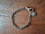 Zilveren charming armband 21 cm, Ophalen of Verzenden, Zo goed als nieuw, Zilver, Zilver