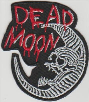 Dead Moon stoffen opstrijk patch embleem beschikbaar voor biedingen