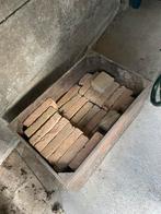 Ijsseltjes +-50 stuks, Doe-het-zelf en Verbouw, Metselstenen, Ophalen, Gebruikt, Bakstenen
