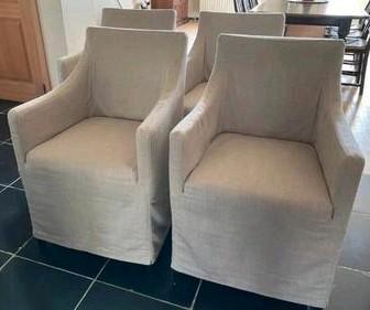 4 gebruikte Linteloo Tokai stoelen  beschikbaar voor biedingen