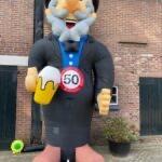 Abraham te huur, Hobby en Vrije tijd, Feestartikelen | Verhuur, Zo goed als nieuw, Abraham of Sarah, Ophalen