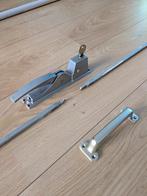 deur espagnolet 211cm met slot, Ophalen, Gebruikt, Slot