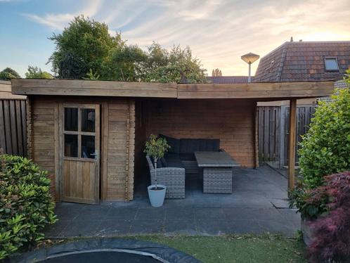 GRATIS overkapping met schuur, Tuin en Terras, Overkappingen, Gebruikt, Ophalen