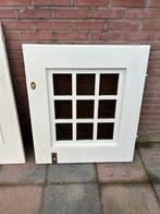 Boerendeur hardhout 207x84,5, Ophalen, Gebruikt, Buitendeur, 200 tot 215 cm