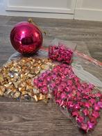 Kerstbal groot met deco stones, Ophalen