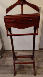 Houten Dressoir / Herenknecht met Laatjes, Verzenden, Gebruikt, Hout, Staande kapstok
