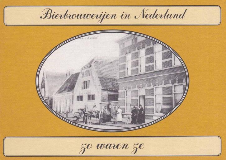 Bierbrouwerijen in Nederland (Boek) zgan, Verzamelen, Biermerken, Zo goed als nieuw, Overige merken, Verzenden