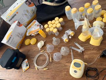 Complete Medela Freestyle borstkolf met alle toebehoren! beschikbaar voor biedingen