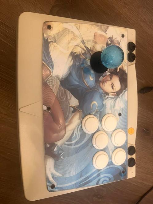 Arcade Stick met Sanwa denshi knoppen modded Sega PC/Xbox/PS, Computers en Software, Joysticks, Refurbished, Ophalen