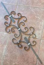 1x smeedijzer ornament, Tuin en Terras, Tuinwanddecoratie, Ophalen of Verzenden, Gebruikt