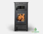 Stalen Houtkachel met oven | ÇALIŞKAN Model 302 (7kw, Niet ingevuld, Niet ingevuld, Ophalen of Verzenden, Vrijstaand