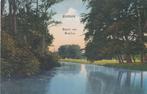 16636 Bussum Bosch van Bradius mooie oude kaart 1947, Verzenden, 1940 tot 1960, Ongelopen, Noord-Holland