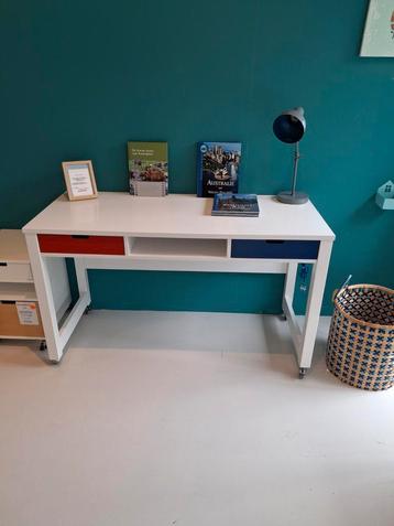 Bureau Sybe wit/rood/blauw