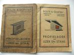 Antieke profiel boekjes ijzer staal - Bolte&Gorter - 1x 1924, Boeken, Gelezen, Ophalen of Verzenden, Catalogus