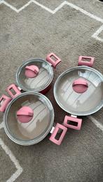 3 pannen nieuw, Huis en Inrichting, Keuken | Potten en Pannen, Ophalen, Nieuw, Rvs, Pannenset