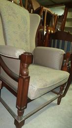 Senioren fauteuil, Huis en Inrichting, Fauteuils, Ophalen, Zo goed als nieuw, 75 tot 100 cm, Stof