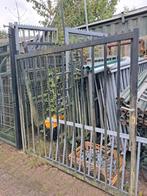 Poort vleugels, Tuin en Terras, Ophalen, Zo goed als nieuw, IJzer, Tuinhek