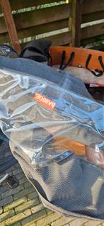 Babboe Curve Bakfiets Tent - Zonder Stokken, 4 kinderen of meer, Gebruikt, Huif, Ophalen