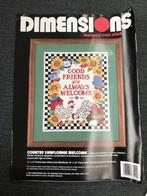 Borduurpakket/patroon kippen "welkomstbord" NIEUW!!, Ophalen of Verzenden, Nieuw, Handborduren, Borduurpakket
