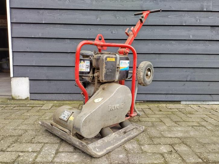 Revo trilplaat te koop 2.4 tons met pu onderplaat, Tuin en Terras, Hand-tuingereedschap, Gebruikt, Ophalen