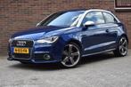 Audi A1 1.6 TDI S edition '11 Xenon S Line Navi Clima Cruise, Euro 5, Zwart, 4 cilinders, Leder en Stof