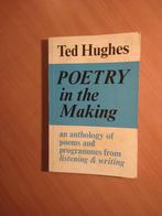 Hughes, Ted. Poetry in the making, Boeken, Gelezen, Ophalen of Verzenden