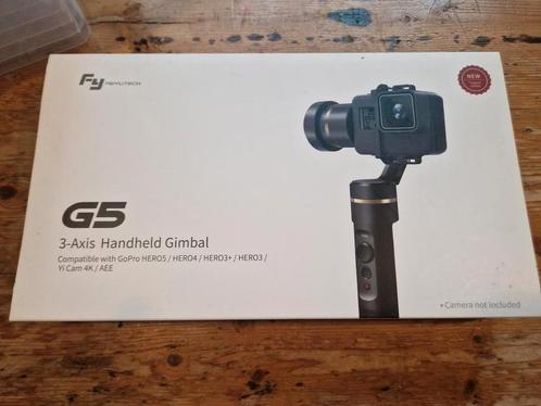 FeiYu-Tech G5 gimbal gopro hero 3 4 5 inclusief foedraal, Audio, Tv en Foto, Fotografie | Statieven en Balhoofden, Zo goed als nieuw