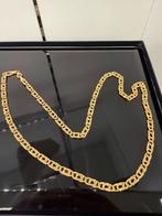 Prachtige 14 karaats gouden valkenoog schakel ketting, Sieraden, Tassen en Uiterlijk, Ophalen of Verzenden