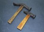 Twee bijzondere schoenmakershamers, Antiek en Kunst, Antiek | Gereedschap en Instrumenten, Ophalen of Verzenden