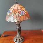 Tiffany style tafellamp, Minder dan 50 cm, Nieuw, Glas, Ophalen of Verzenden