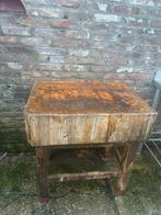 Oud hakblok / slagersblok, Ophalen