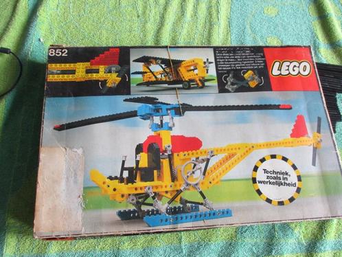 lego technic Set 852 Verkenning helikopter, Kinderen en Baby's, Speelgoed | Duplo en Lego, Gebruikt, Lego, Complete set, Ophalen of Verzenden