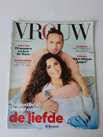 VROUW Tijdschrift Yolanthe Juvat over Liefde Februari 2021