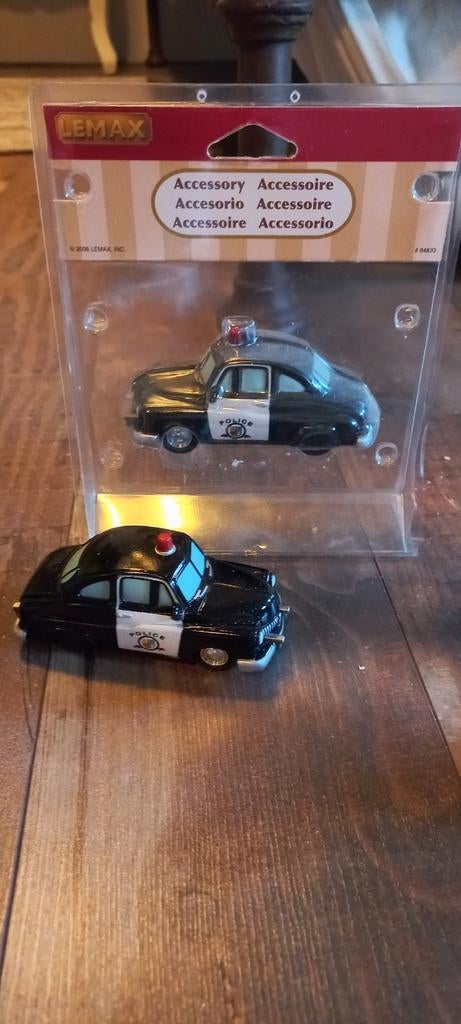 Lemax politie auto., Diversen, Kerst, Ophalen of Verzenden, Zo goed als nieuw