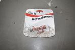 Geldwisselbakje, Coca Cola, Ophalen of Verzenden, Gebruikt, Reclamebord