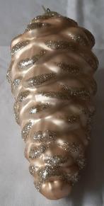 Grote glazen kerstbal dennenappel, Diversen, Ophalen of Verzenden