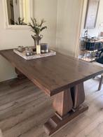 Super mooie robuuste klooster tafel te koop aangeboden, Ophalen, Zo goed als nieuw, 4 tot 6 stoelen