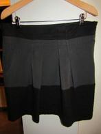 D1482 JOUE JOUE mt 42-44 rok grijs zwart wol, Joue Joue, Verzenden, Zwart, Maat 42/44 (L)