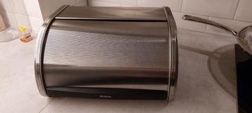 Brabantia rvs broodtrommel beschikbaar voor biedingen